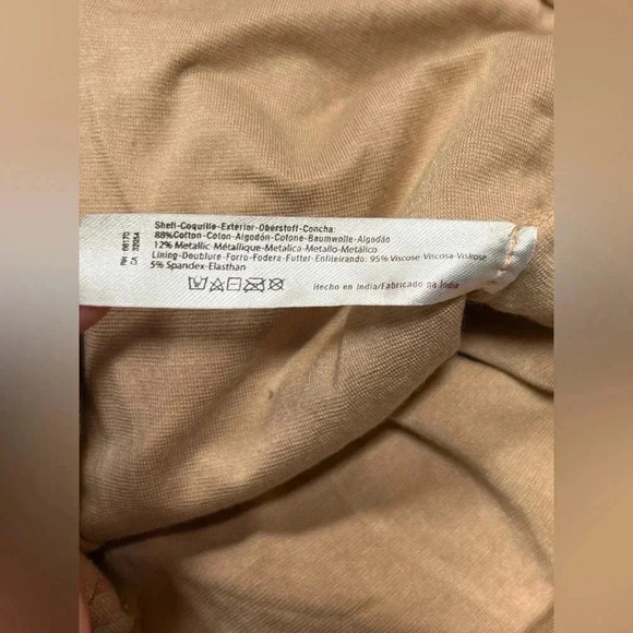 Free People FP One Women's Sunwashed Knot Blouson Strapless Top Size Small NWOT - Picture 9 of 9